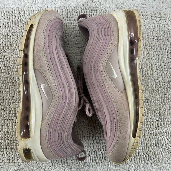 Nike Air Max 97 Womens 9 Shoes Practical Rose Sneakers Pink Streetwear Hip Hop - Picture 1 of 10